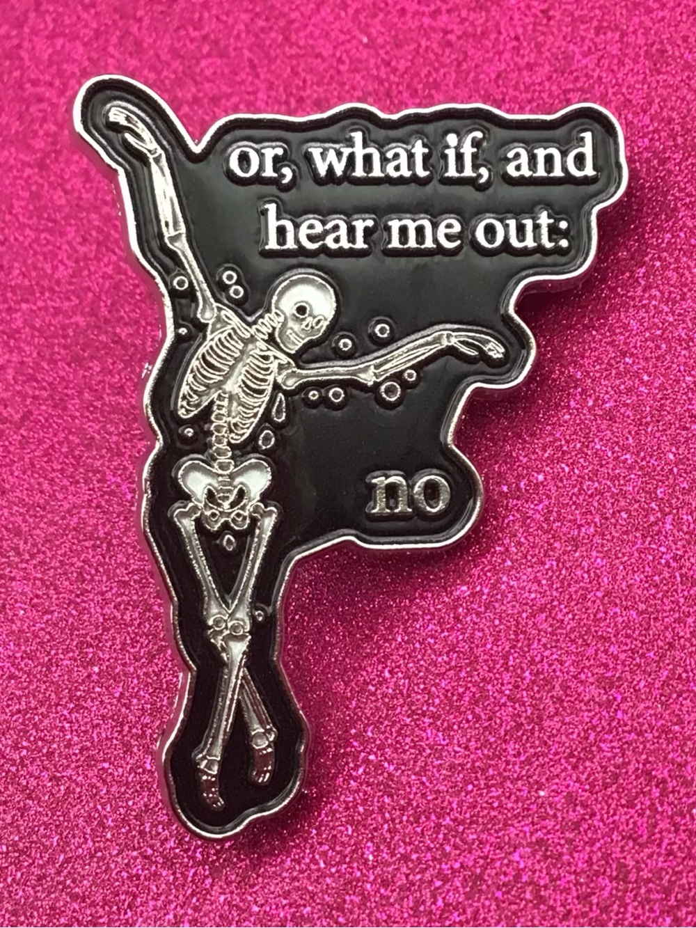 What If Enamel Pin